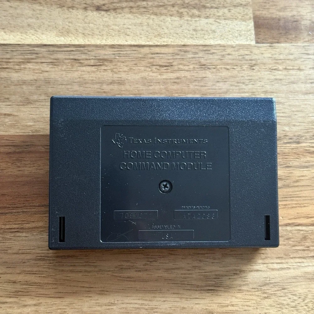 Texas Instruments A-MAZE-ING Game Cartridge for TI99/4A Complete In Box 1982 CIB